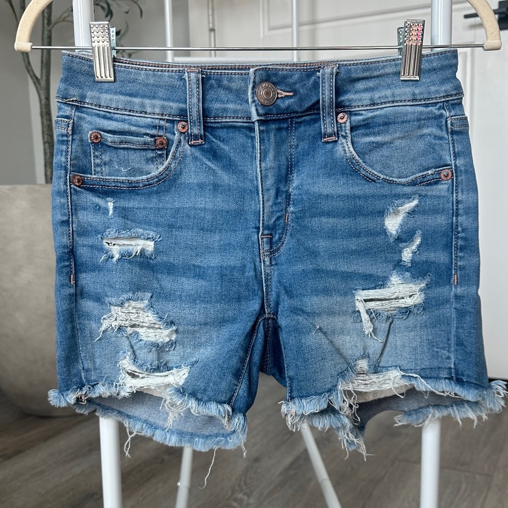 AE Midi Denim Shortie
